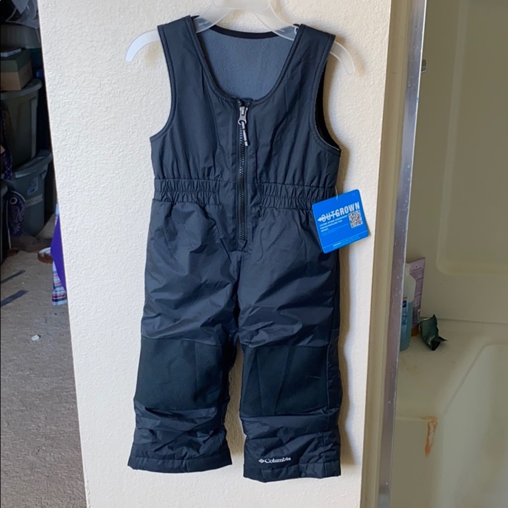 2T Columbia snow bibs